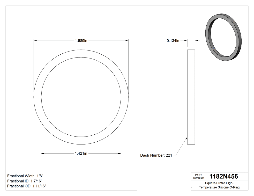 Technical drawing - 1182N456